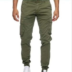 Army Green Cargo/Jogger Pants